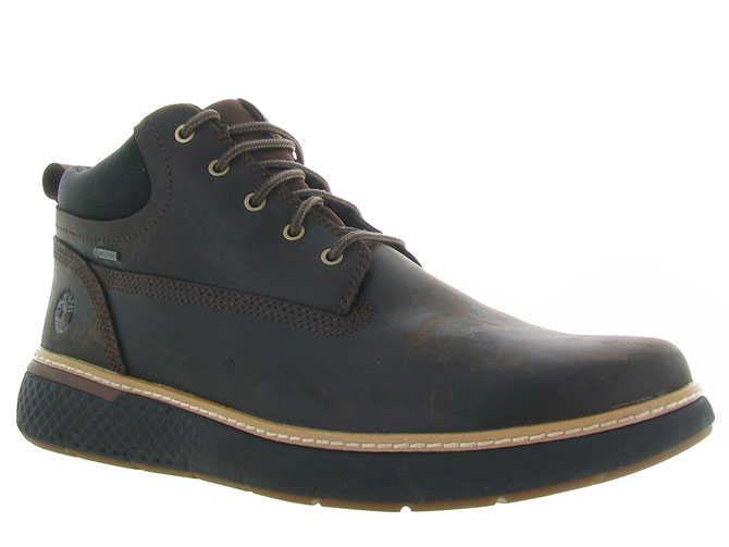 chaussures a lacets - Confort et décontracté - homme - Cuir - Marron - Timberland