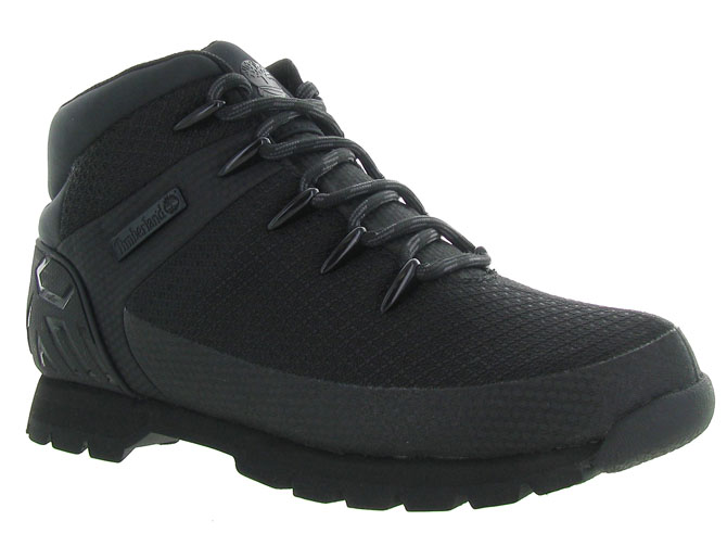 Timberland chaussures a lacets ca1qhr euro sprint noir