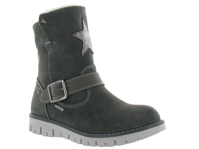 apres ski bottes fourrees -  - junior fille - Nubuck - Gris - Primigi