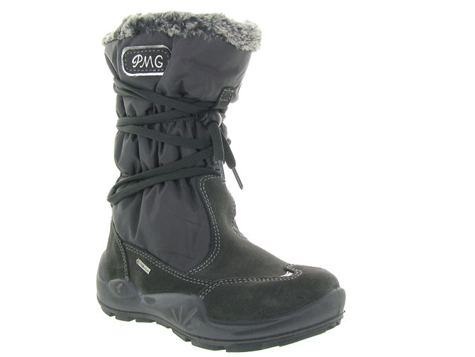 apres ski bottes fourrees -  - junior fille - Nubuck - Gris - Primigi