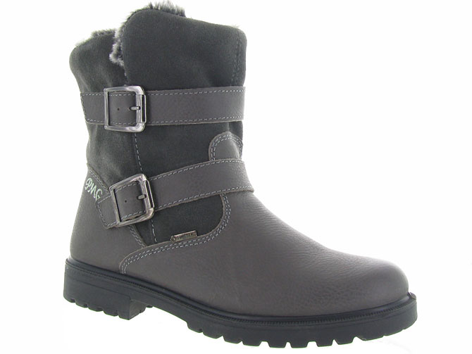 apres ski bottes fourrees -  - junior fille - Nubuck - Gris - Primigi