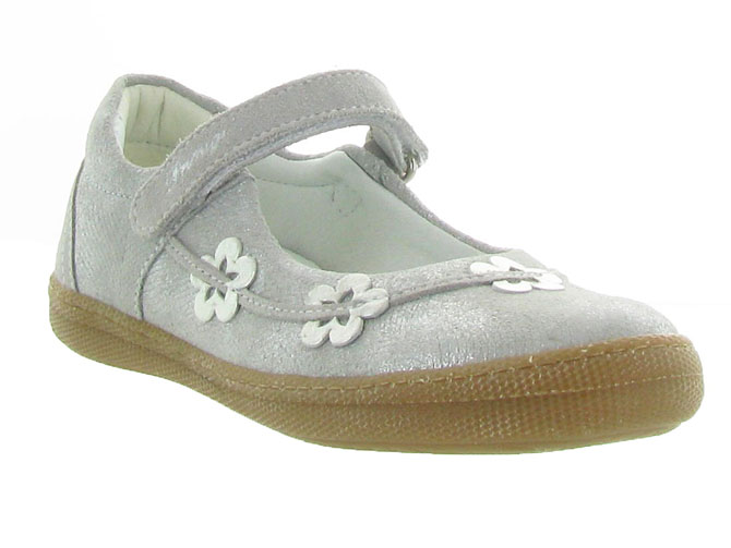 babies et ballerines -  - junior fille - Cuir - Gris - Primigi