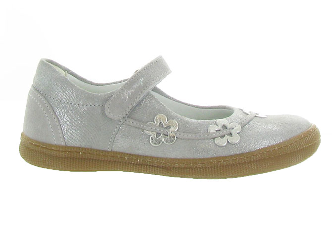 babies et ballerines -  - junior fille - Cuir - Gris - Primigi5180901_2