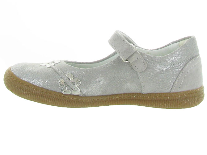 babies et ballerines -  - junior fille - Cuir - Gris - Primigi5180901_4