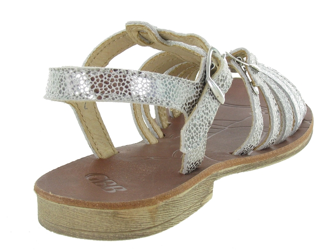 sandales et nu pieds -  - junior fille - Cuir - Gris - Gbb5185306_5