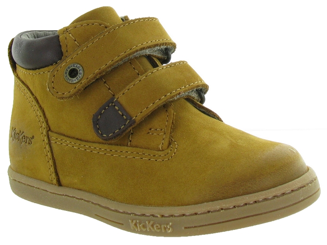 chaussures bebe du 18 au 27 -  - bebe garcon - Nubuck - Jaune - Kickers