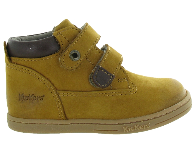 chaussures bebe du 18 au 27 -  - bebe garcon - Nubuck - Jaune - Kickers5210301_2