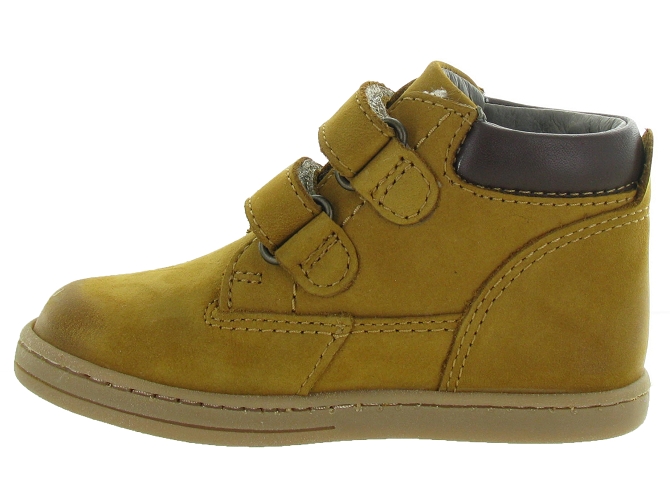 chaussures bebe du 18 au 27 -  - bebe garcon - Nubuck - Jaune - Kickers5210301_4