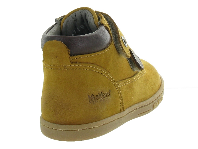 chaussures bebe du 18 au 27 -  - bebe garcon - Nubuck - Jaune - Kickers5210301_5