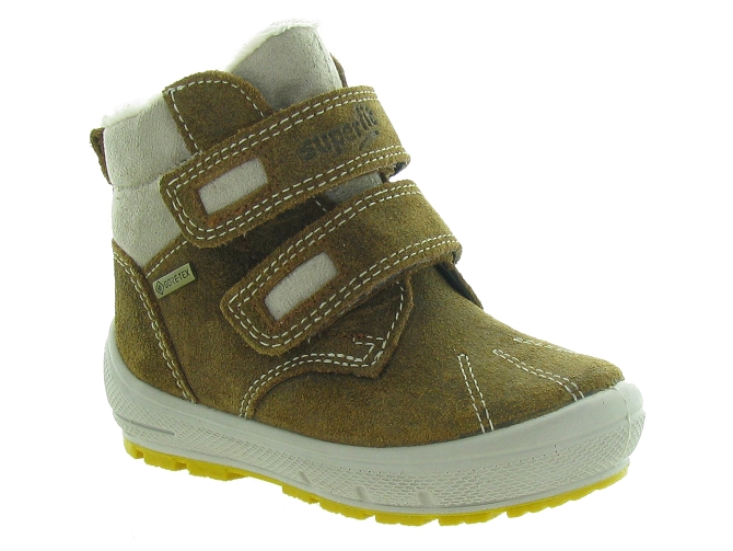 apres ski bottes fourrees -  - bebe garcon - Nubuck - Beige - Superfit