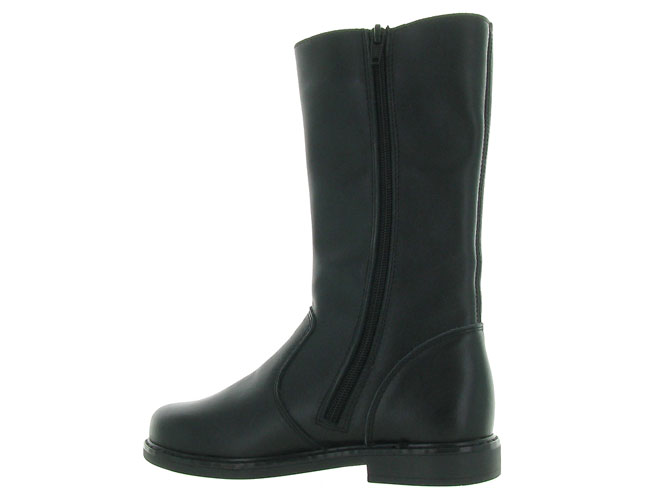 bottines et boots -  - junior fille - Cuir - Noir - Bopy5245801_4