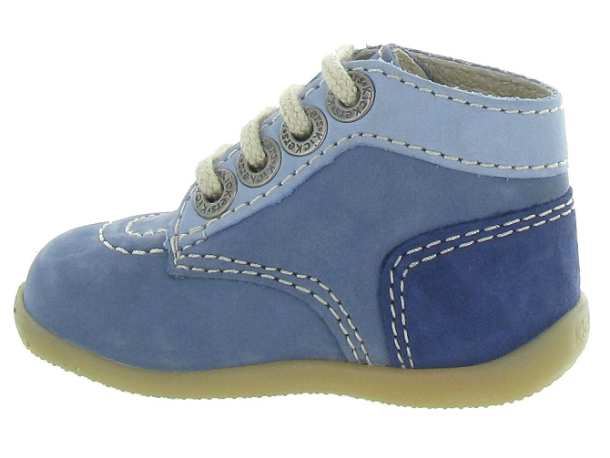 pre marche du 16 au 23 -  - bebe garcon - Nubuck - Bleu - Kickers5263601_3