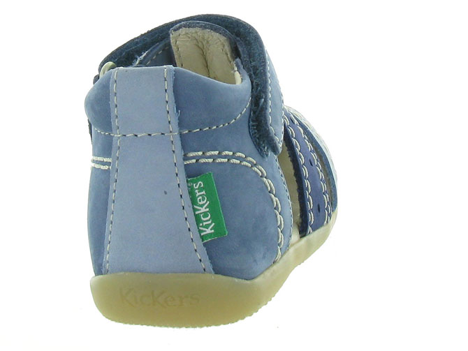 pre marche du 16 au 23 - Semelle souple - bebe garcon - Nubuck - Bleu - Kickers5263702_5