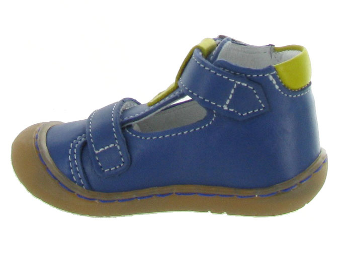 pre marche du 16 au 23 -  - bebe garcon - Cuir - Bleu - Bellamy5280901_4