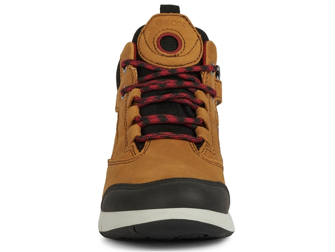 chaussures a lacets -  - junior garcon - Nubuck - Jaune - Geox5307802_4