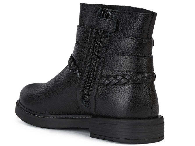 bottines et boots -  - junior fille - Cuir - Noir - Geox5309201_4