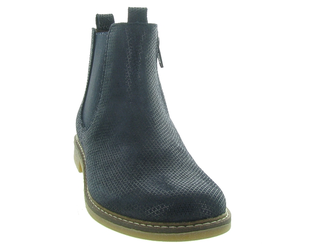 bottines et boots -  - junior fille - Cuir - Bleu Marine - Bellamy5315002_3