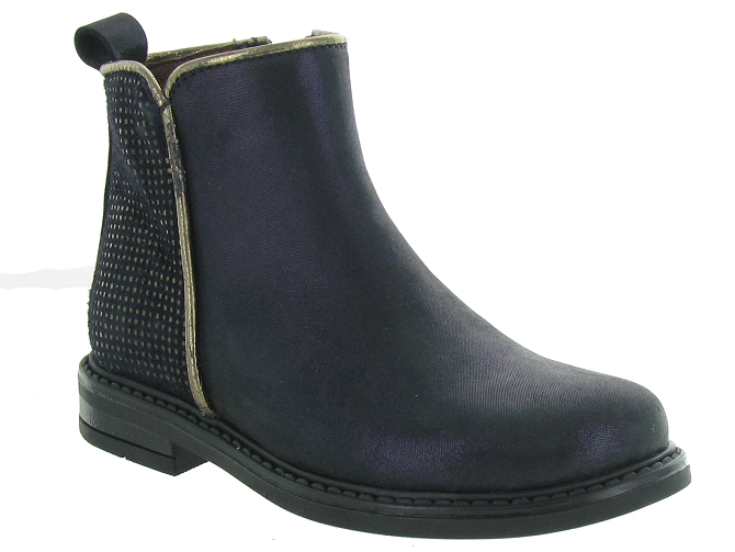 bottines et boots -  - junior fille - Cuir - Bleu - Bellamy