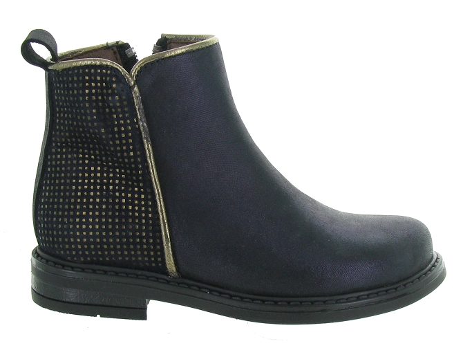 bottines et boots -  - junior fille - Cuir - Bleu - Bellamy5315101_2