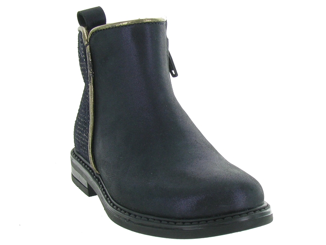 bottines et boots -  - junior fille - Cuir - Bleu - Bellamy5315101_3