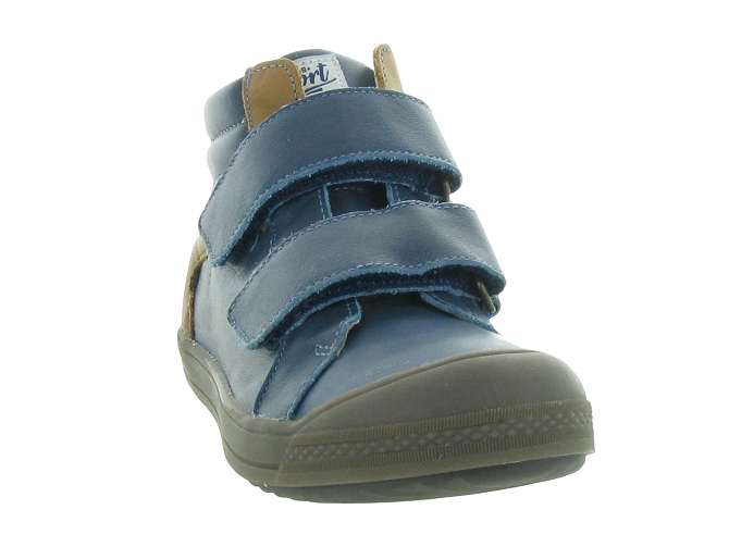 chaussures a scratch -  - junior garcon - Cuir - Bleu - Gbb5324801_3