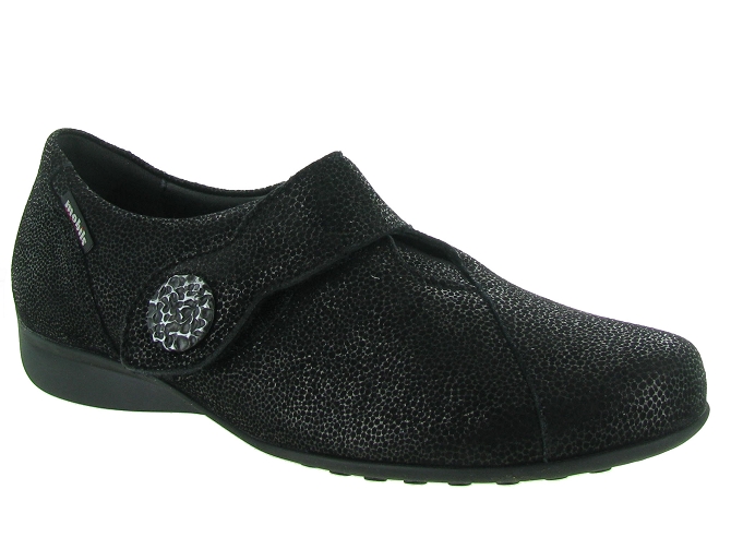 mocassins - Elégant - femme - Cuir - Noir - Mephisto