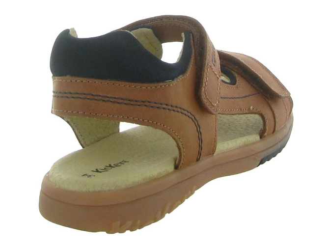 sandales et nu pieds -  - junior garcon - Cuir - Marron - Kickers5357401_5