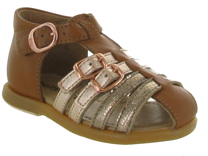 Chaussures Chaussures Onlinebabybotte Sandales Et Nu Pieds Twix Camel Bebe Fille