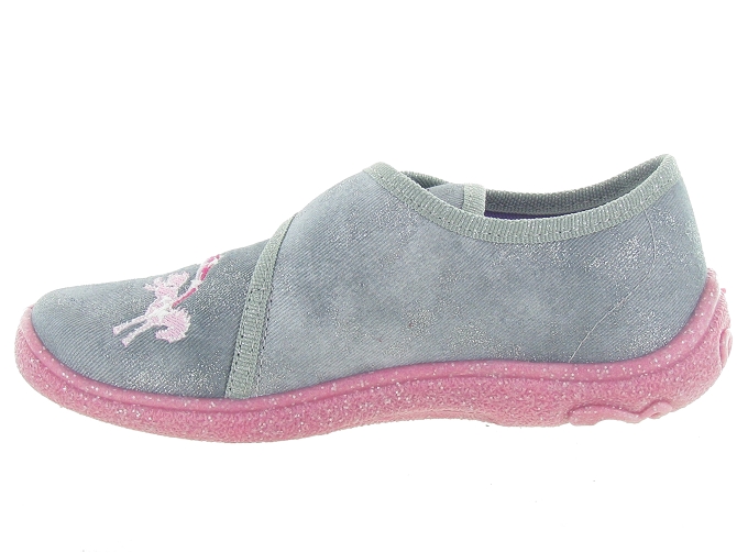 chaussons et pantoufles -  - junior fille - Toile Jean - Gris - Superfit5376002_4