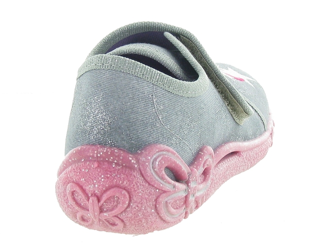 chaussons et pantoufles -  - junior fille - Toile Jean - Gris - Superfit5376002_5