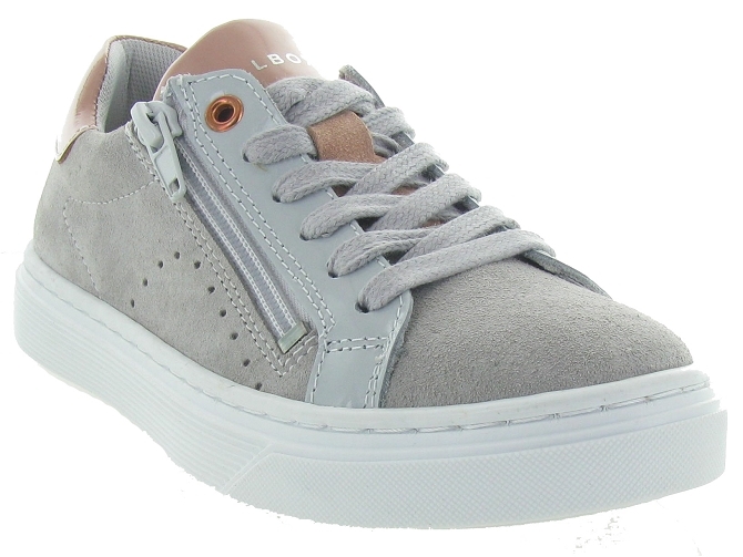 chaussures a lacets -  - junior fille - Synthétique - Gris - Bullboxer