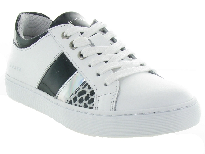 chaussures a lacets -  - junior fille - Synthétique - Blanc - Bullboxer