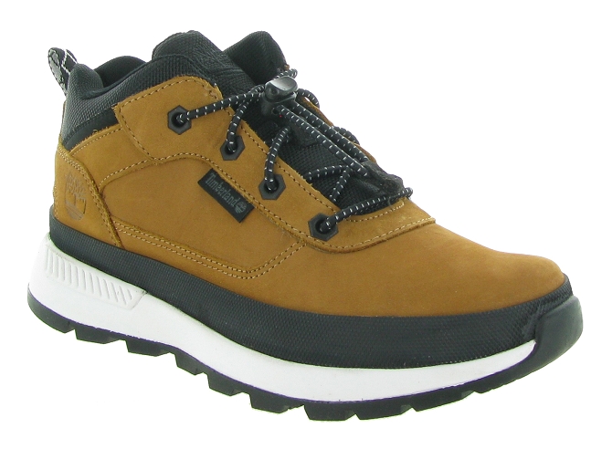 baskets et sneakers -  - junior garcon - Nubuck - Jaune - Timberland