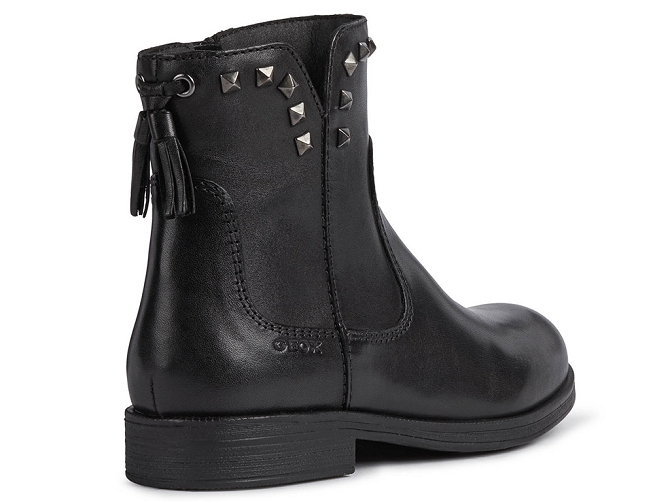 bottines et boots -  - junior fille - Cuir - Noir - Geox5407001_5