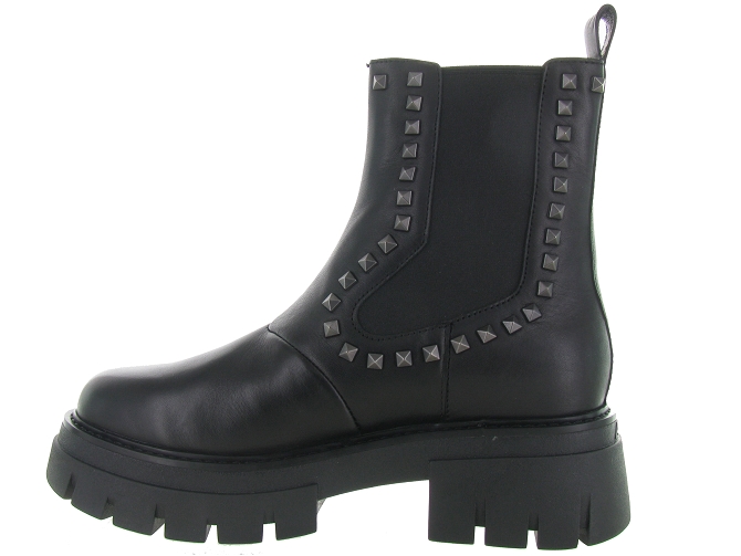 Ash italia bottines et boots lenny studs noir5409401_4