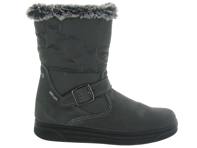 bottines et boots -  - junior fille - Nubuck - Gris - Primigi5414101_2