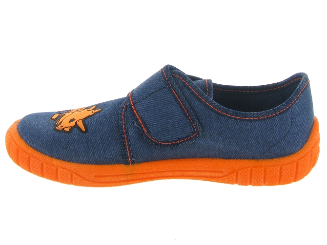 chaussons et pantoufles -  - junior garcon - Toile  - Bleu Marine - Superfit5418001_4