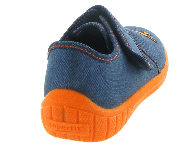 chaussons et pantoufles -  - junior garcon - Toile  - Bleu Marine - Superfit5418001_5