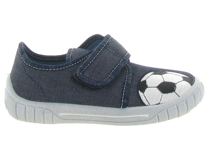 chaussons et pantoufles -  - junior garcon - Toile Jean - Gris - Superfit5418102_2