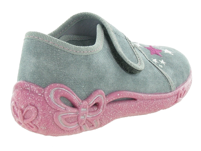 chaussons et pantoufles -  - junior fille - Toile Jean - Gris - Superfit5418201_5