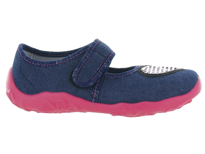 chaussons et pantoufles -  - junior fille - Toile Jean - Bleu - Superfit5418301_2