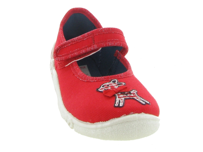 chaussons et pantoufles -  - junior fille - Toile Jean - Rouge - Superfit5418401_4