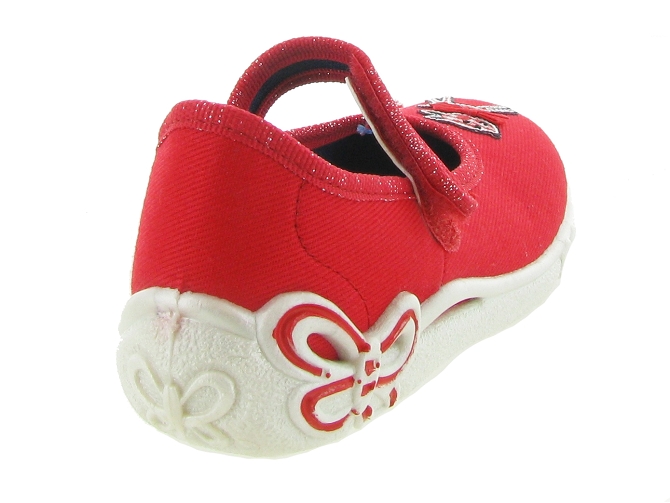 chaussons et pantoufles -  - junior fille - Toile Jean - Rouge - Superfit5418401_6