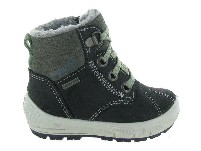 apres ski bottes fourrees -  - bebe garcon - Nubuck - Gris - Superfit5418503_2