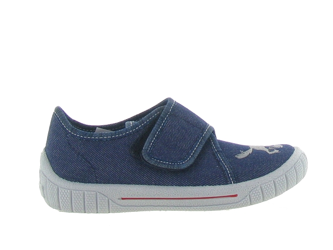 chaussons et pantoufles -  - junior garcon - Toile Jean - Bleu - Superfit5418601_2