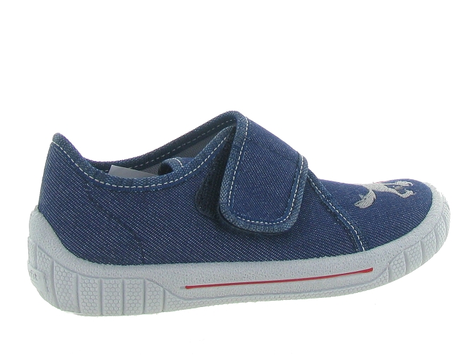 chaussons et pantoufles -  - junior garcon - Toile Jean - Bleu - Superfit5418601_5