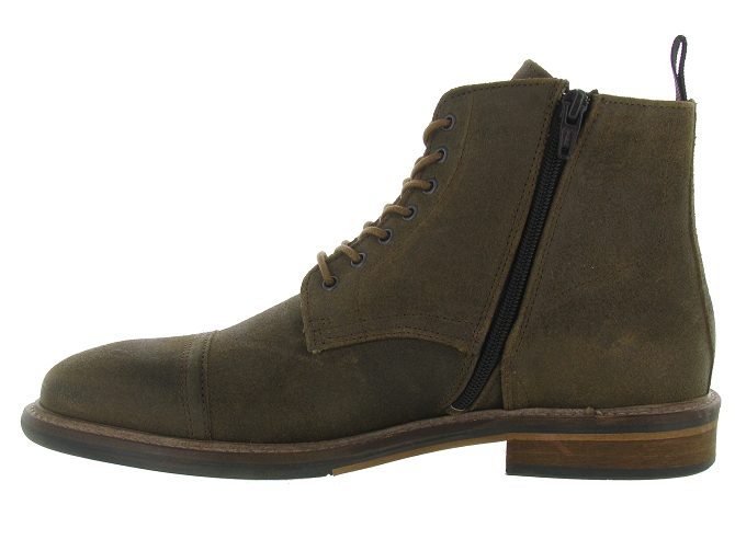 bottines et boots - Chelsea - homme - Cuir - Marron - Schmoove5432101_4