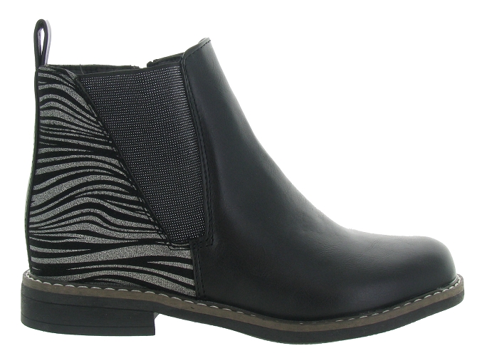 bottines et boots -  - junior fille - Cuir - Noir - Bopy5433301_2