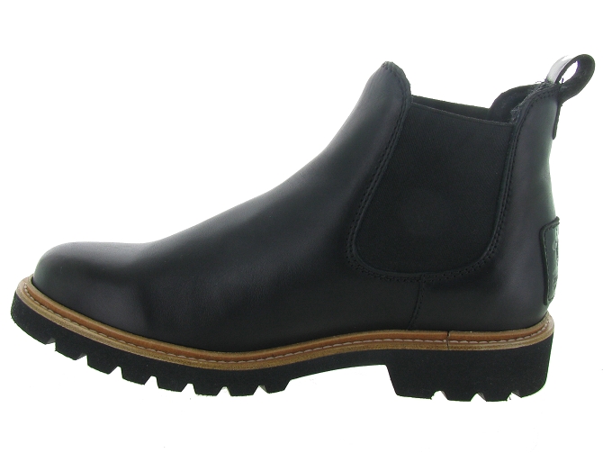 bottines et boots - Chelsea - femme - Cuir - Noir - Panama jack5434401_4