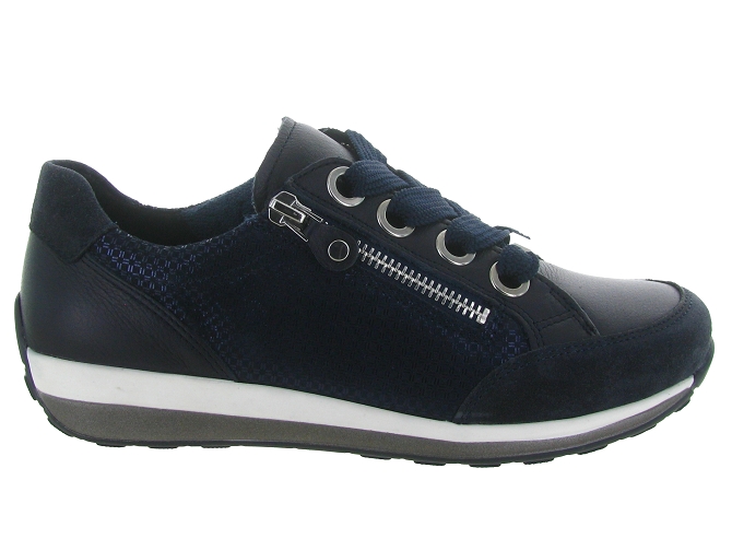 baskets et sneakers - Confort - femme - Cuir - Bleu Marine - Ara5442601_2